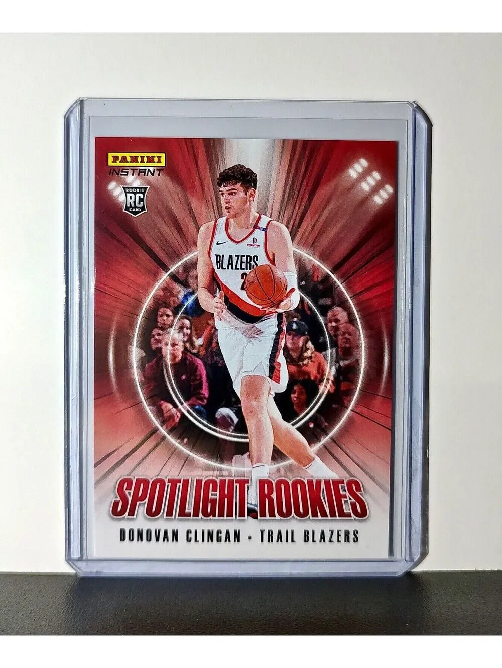 Donovan Clingan Rookie 2024-25 Panini Spotlight Rookies NBA #7 Blazers 1 of 170